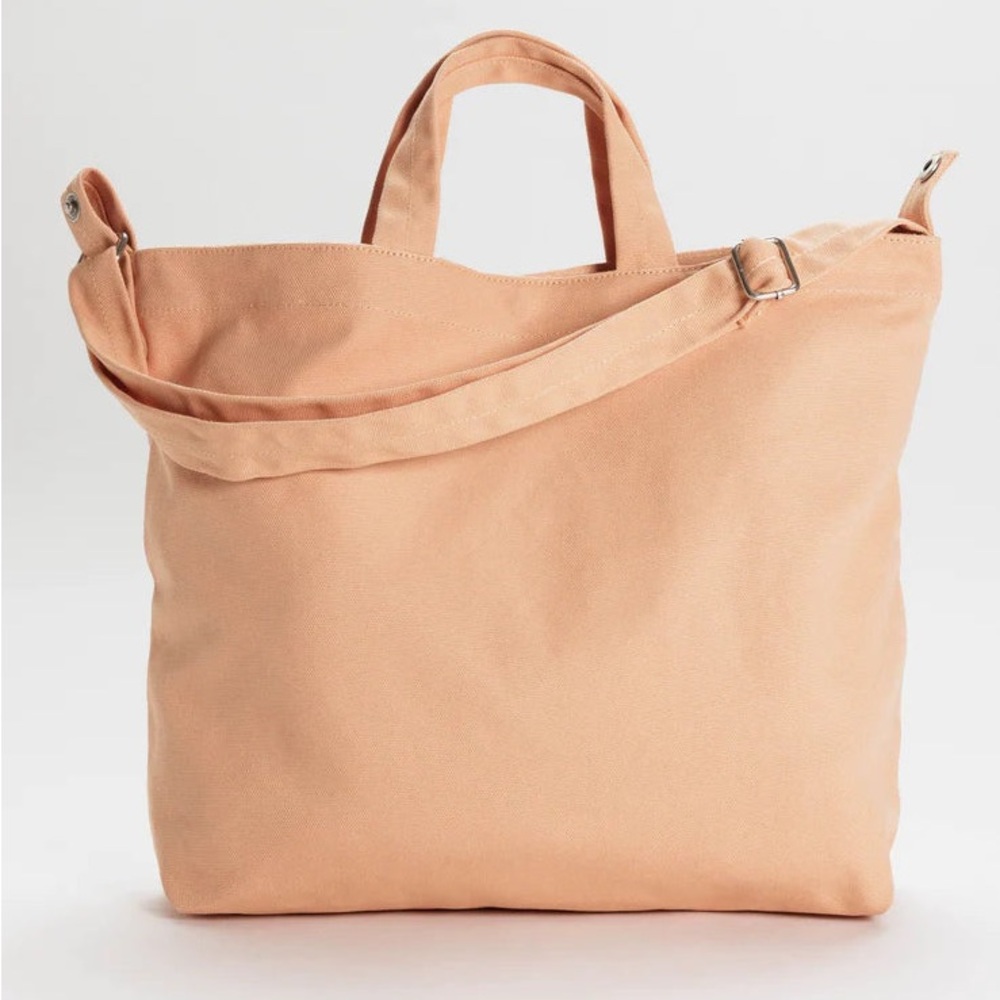 BAGGU Horizontal Duck Tote in Bisque
